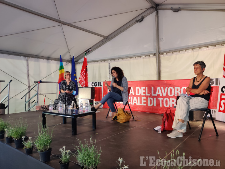 Festa CGIL Pinerolo, la vicesegretaria: «La politica di bonus alle imprese non funziona»