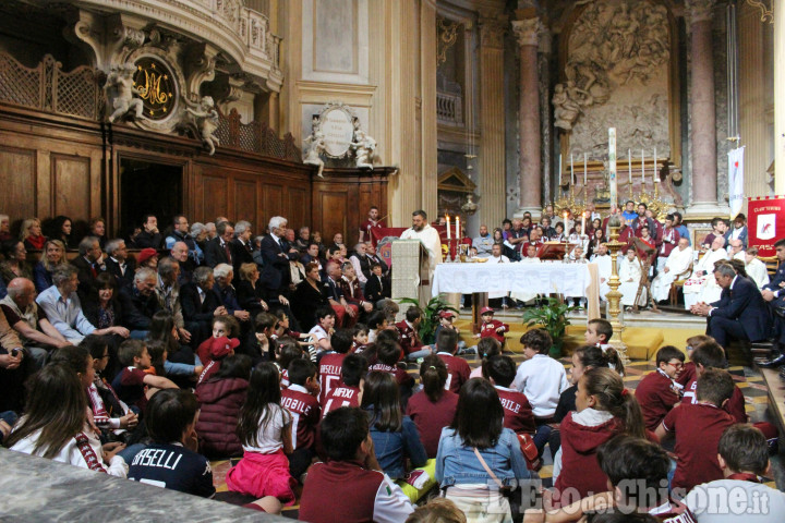 Nichelino: Don Robella celebra il Grande Torino a Superga