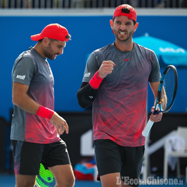 Tennis: Bolelli-Vavassori cedono il passo a Bopanna-Ebden