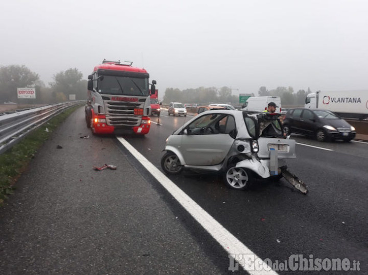 Rivalta: altro incidente sulla tangenziale sud, grave una 33enne