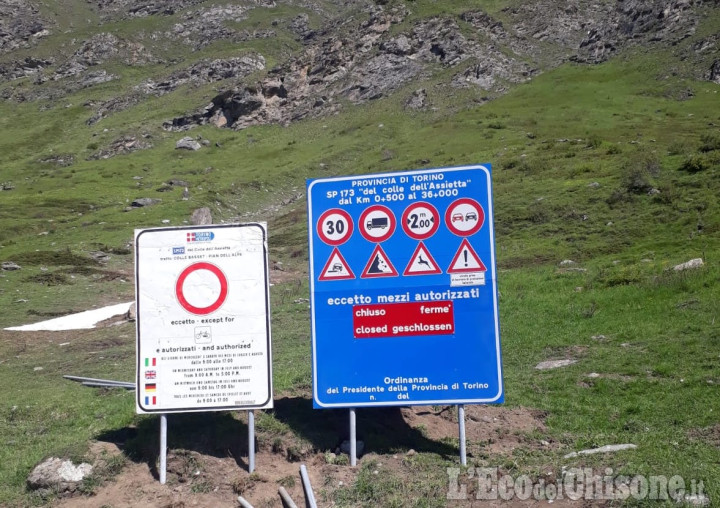 Sp. 173 del Colle dell’Assietta chiusa al traffico in località Clot Faure dal 12 al 24 ottobre