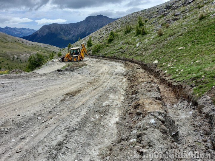 Strada dell'Assietta: proseguono i lavori tra Colle Basset e Pian dell'Alpe