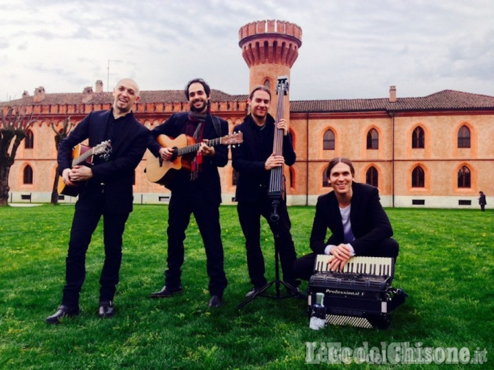 Cavour: concerto del quartetto Magasin du Cafè all'Abbazia