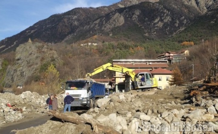 Alluvione in Val Chisone: transito a Perosa aperto a tutti nelle tre fasce orarie