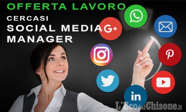 Offerta di lavoro: cercasi social media manager a Pinerolo