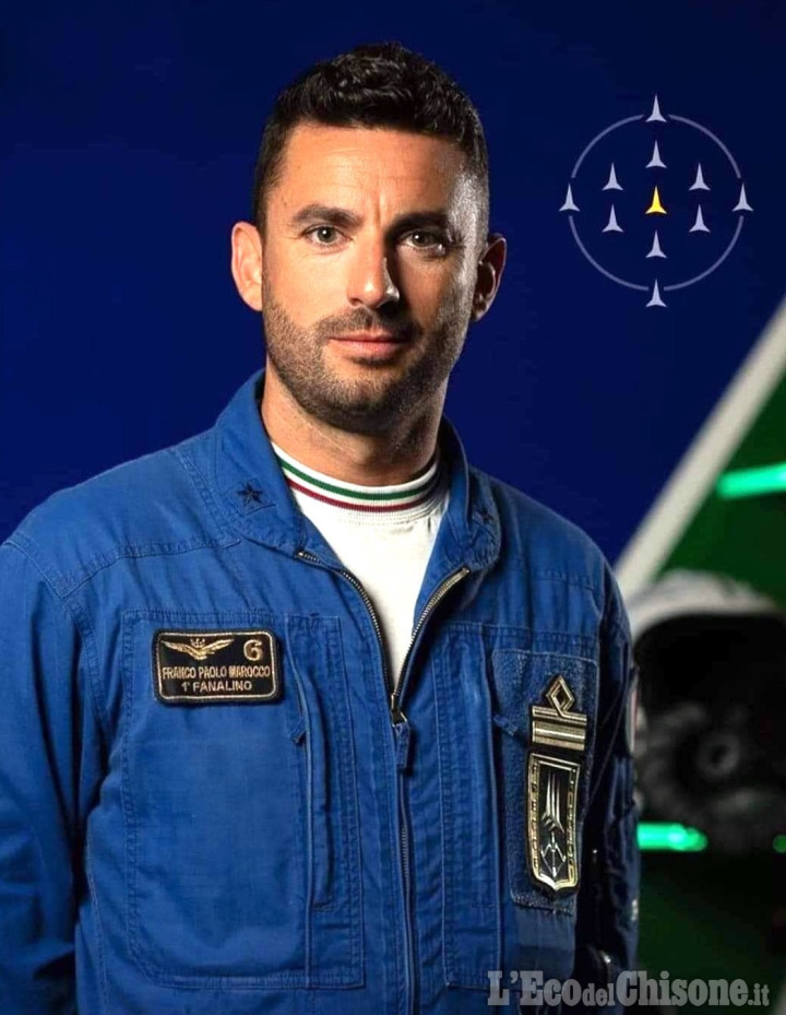 Orbassano: il pilota Franco Marocco nuovo comandante delle Frecce Tricolori