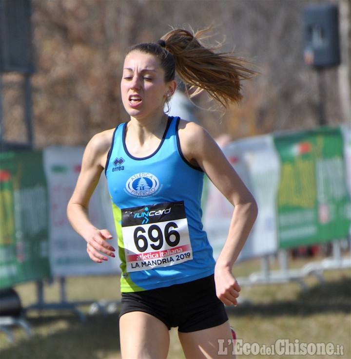 Atletica: Elisa Palmero argento ai tricolori di cross