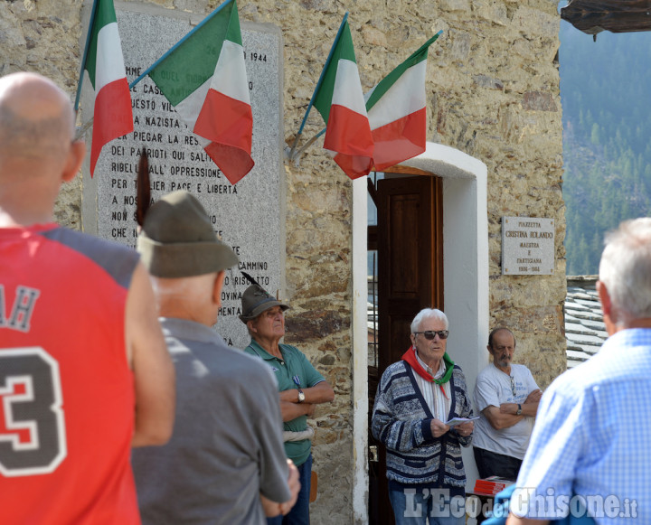 Partigiani: onori ai Caduti della Liberazione a Prali e Massello