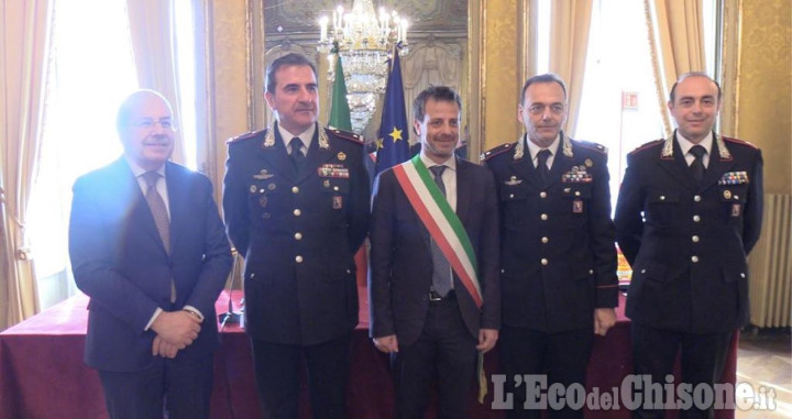 Pinerolo: firmato il Patto della Sicurezza tra Comune e Prefettura, 250mila euro per la Caserma dei Carabinieri