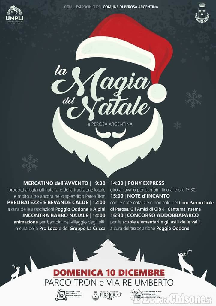 Perosa Argentina: la magia del Natale, mercatino dell&#039;Avvento
