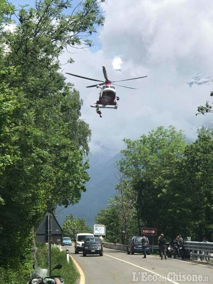 Schianto tra due moto: muore un torinese, grave un 48enne di Castagnole