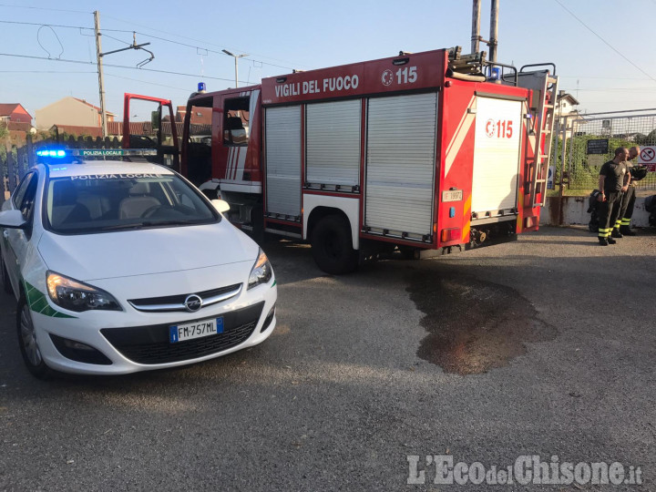 Nichelino: scoppio e incendio alla sottostazione elettrica delle Ferrovie