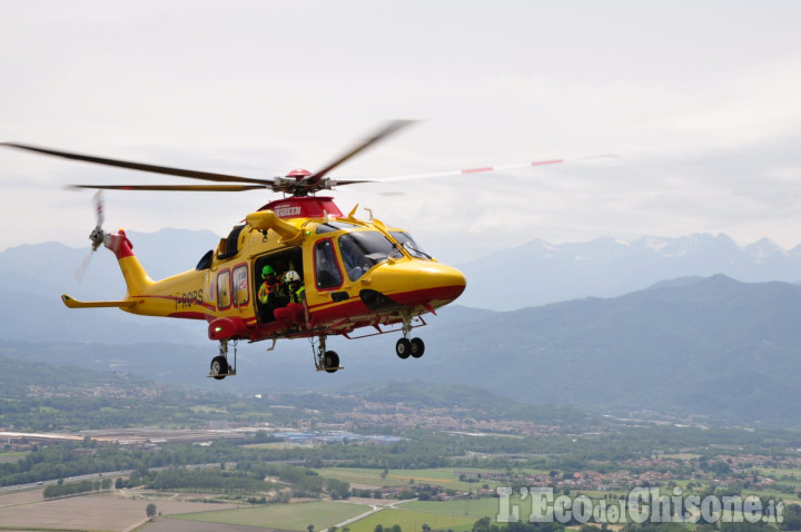 Crissolo: alpinista 67enne cade mentre scende dal monte Granero, soccorritori in azione