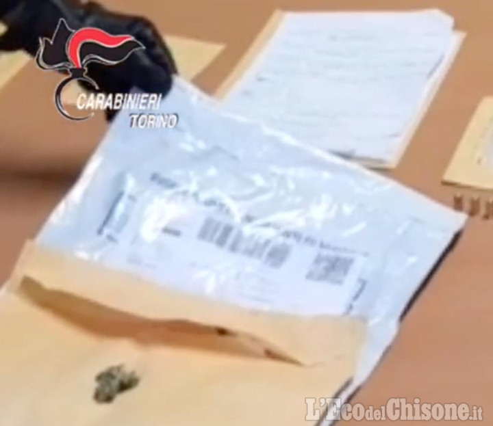 Trana: spediva la marijuana per posta, arrestato 24enne