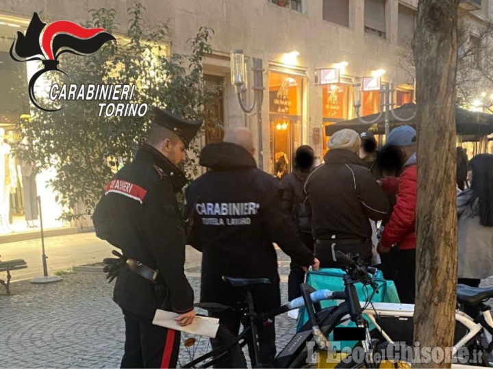 Lavoro nero e sicurezza, i controlli dei carabinieri nella Provincia di Torino
