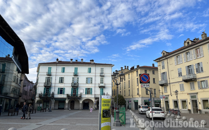 Pinerolo: stop auto in piazza Facta dalle 19 alle 2, con telecamera