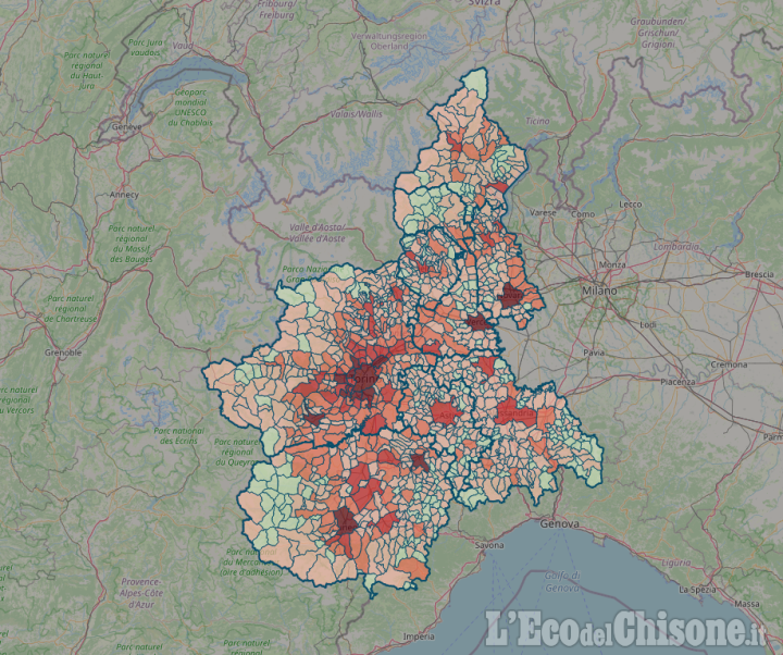 Fino al 6 aprile il Piemonte è in Zona Rossa