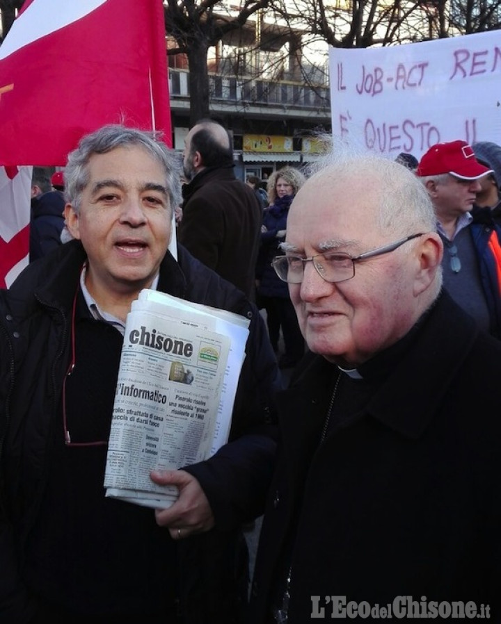 Pinerolo, crisi PMT: duemila in corteo perchè &quot;Il Pinerolese non può vivere senza industria&quot;