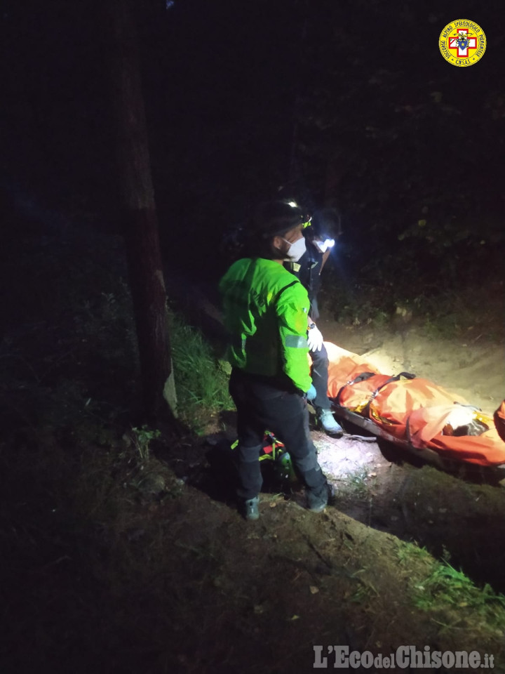 Piossasco: scivola durante un'escursione sul san Giorgio, ferita 57enne