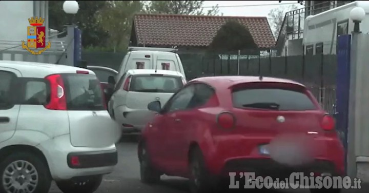 Piossasco: auto rubate per riparare vetture incidentate, tre arrestati