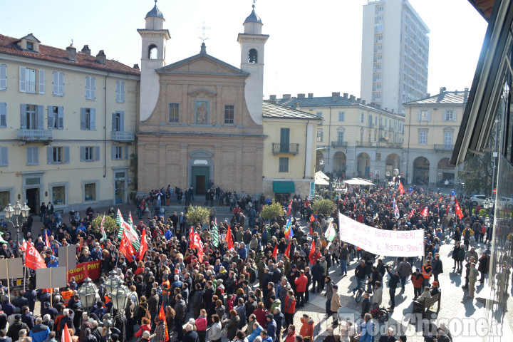 Pmt, conclusa la manifestazione in P.zza Facta: restano i problemi per il futuro