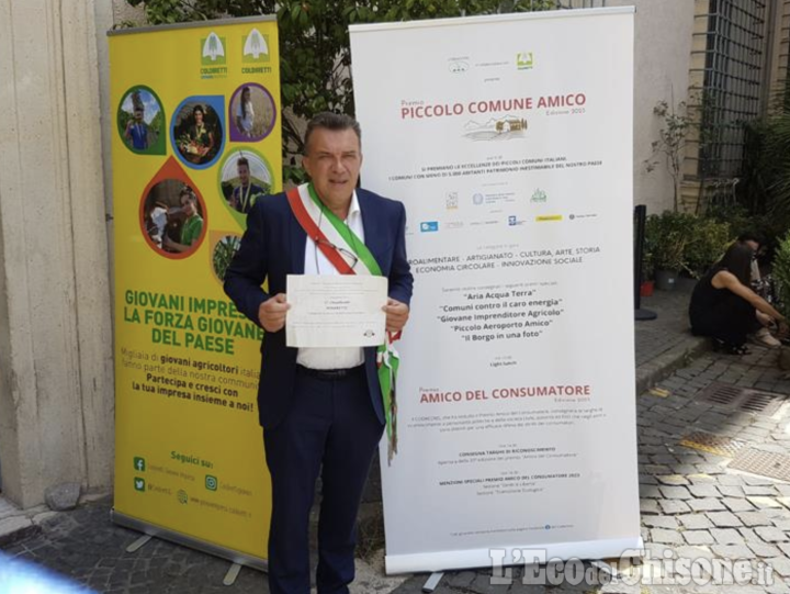 Piccoli Comuni contro il caro energia: premio a Pomaretto