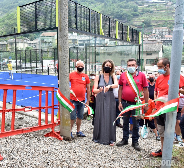 Pomaretto: inaugurati i nuovi impianti sportivi con padel, beach volley e calcio a sei