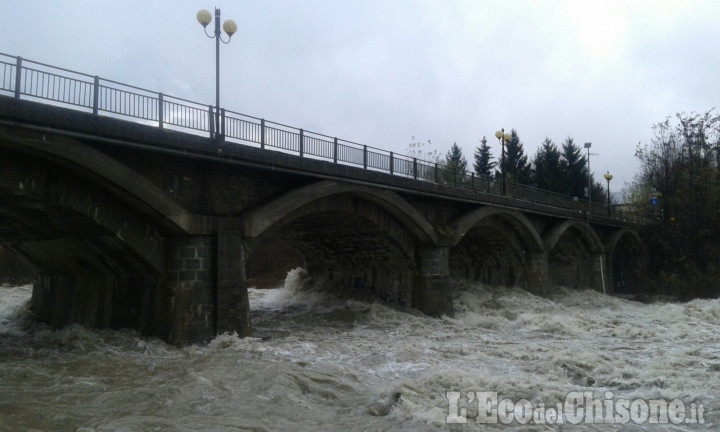 Alluvione: Luserna, da questa mattina il livello del Pellice è sceso di un metro