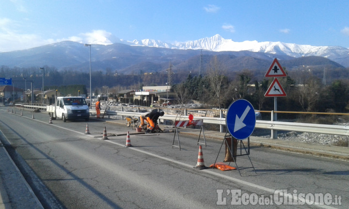 Bricherasio: lavori al Ponte nuovo