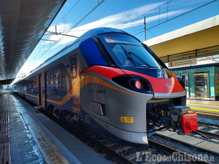 Primi nuovi treni sulla Chivasso-Pinerolo