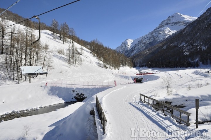 Pragelato: piste battute in quota per lo sci alpino, freeride e 34 km per il fondo