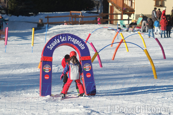 Pragelato: week end sulla Sciovia Baby. 3km aperti alla Pista di Fondo