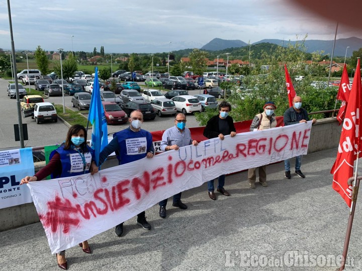 Protestano delegati sindacali AslTO3