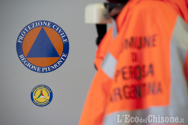 Perosa Argentina: evacuate cinque famiglie per l'allerta idrogeologica