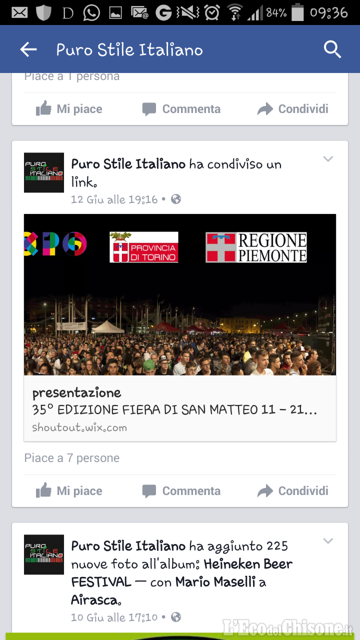 Nichelino: bufera sul bando di gestione della festa patronale