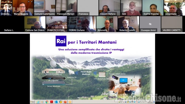 Miglioramento del segnale tv in montagna: accordo tra Rai e Uncem