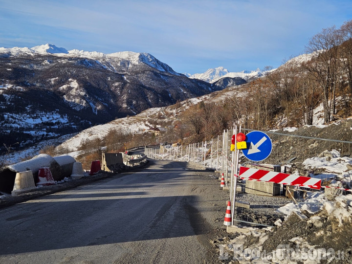 Sestriere: chiusa la Sp23 a Champlas du Col