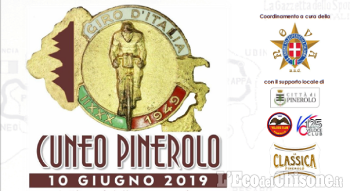 Ciclismo, Rievocazione storica della Cuneo-Pinerolo: passaggio a Sestriere e arrivo verso le 19