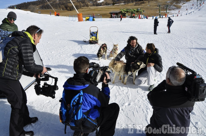 Sabato 9 su Rai Uno la puntata di Linea Bianca girata a Sestriere e Pragelato
