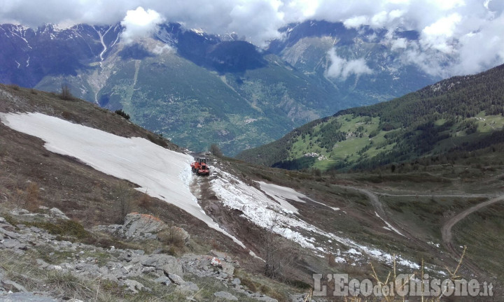 Slitta di almeno una settimana l&#039;apertura della Sp 173 del Colle dell&#039;Assietta