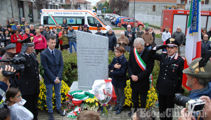 Rivalta ricorda il carabiniere Andrea Filippa, eroe di Nassiriya
