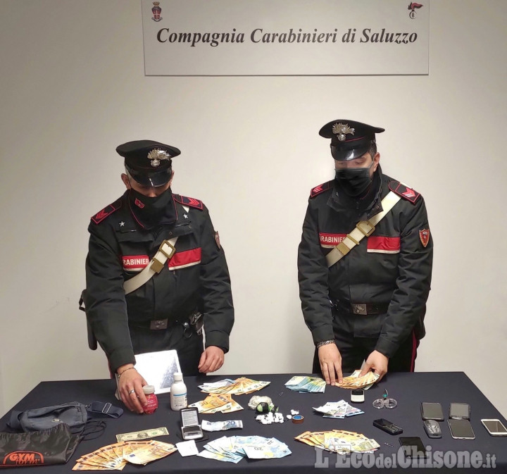 Controlli antidroga a tappeto, quattro arresti nel saluzzese: in manette anche un uomo di Pancalieri