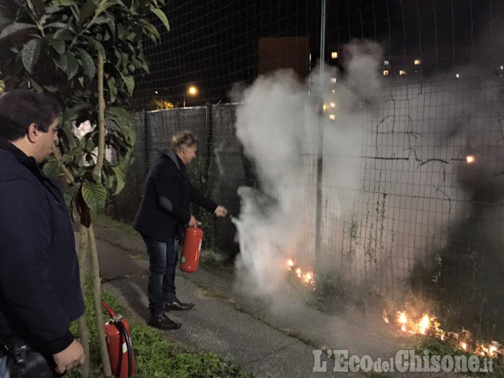 Nichelino: ennesimo incendio notturno al campo della Sangonese