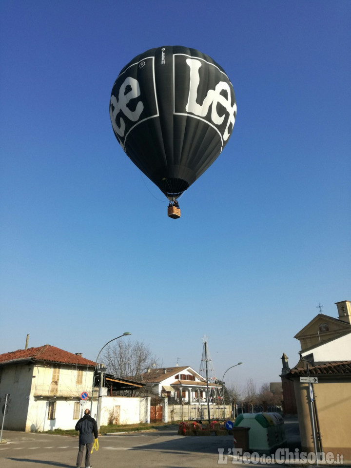 Mongolfiera nei cieli di Scalenghe