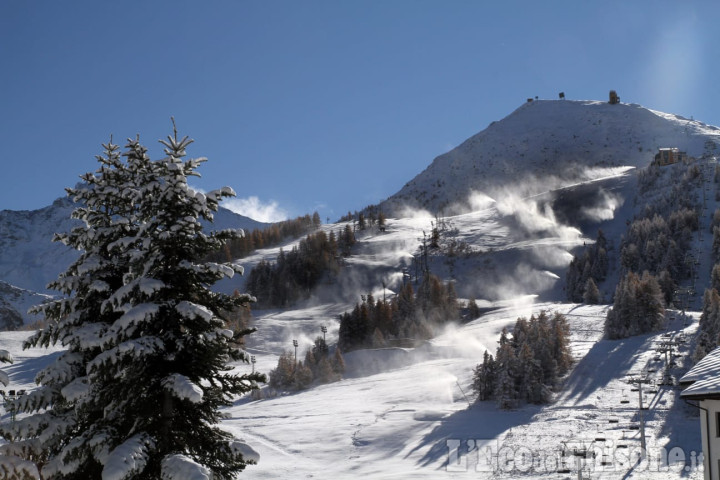 Impianti da sci della Vialattea: giovedì 7 dicembre parte la stagione a Sestriere