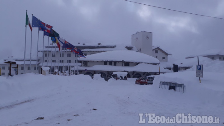 Sestriere: ripristinata la viabilità sul versante della Val di Susa, chiusa verso Pragelato