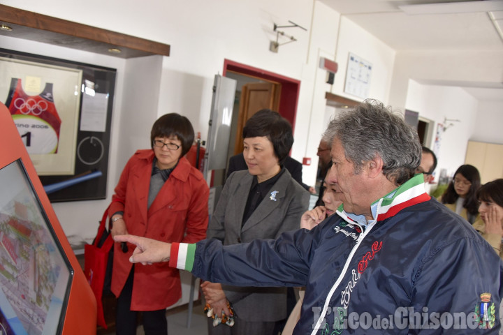 Delegazione cinese a Sestriere a scuola di Olimpiadi invernali