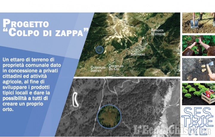 Sestriere: "Colpo di zappa", un ettaro di terreno in concessione all'orticoltura