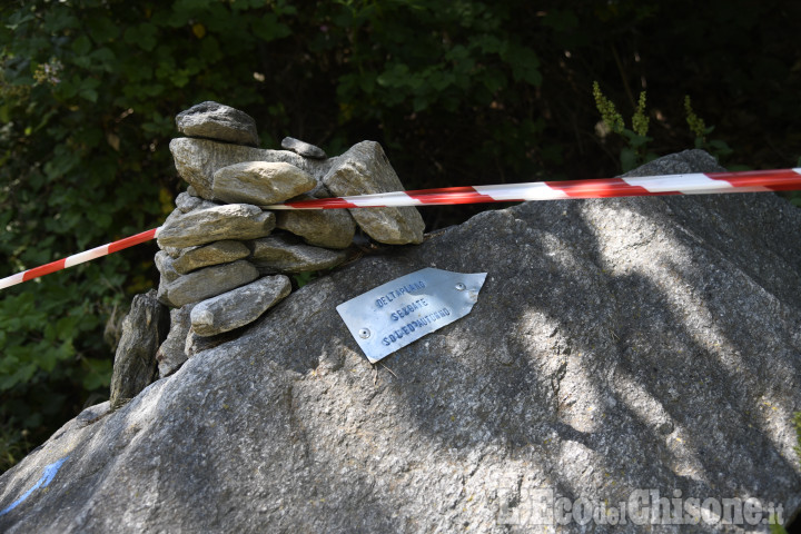 Vallone di Bourcet: via di arrampicata "Sex gate" chiusa dopo la frana