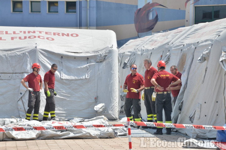 Simulazione di terremoto “magnitudo 5.5” nel pinerolese